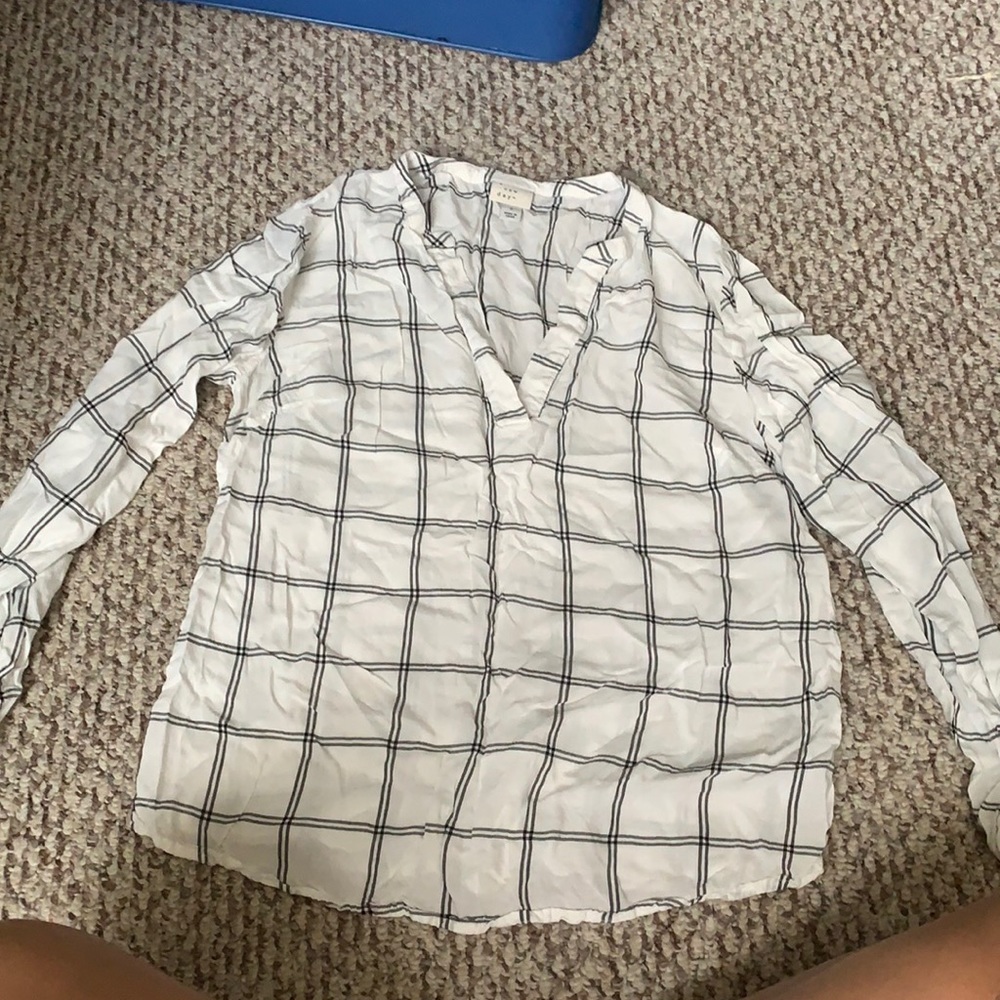 Blouse Black & White